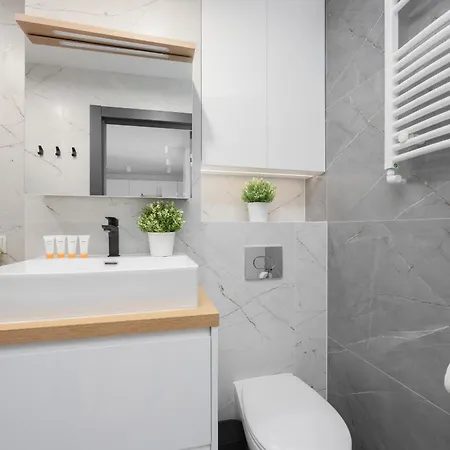 Beautiful With Balcony In Heart Of By Renters Apartment Warschau